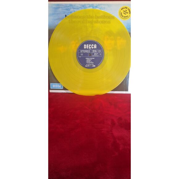 The Rolling Stones- Between the Buttons Yellow Vinyl DECCA 6835 207 EX EX WOW! - Picture 6 of 9